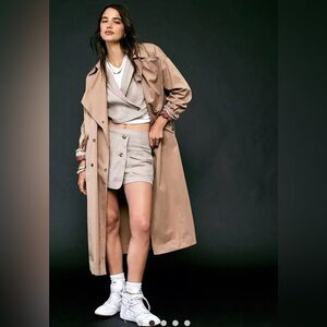 NWT Free People Soho Rain Trench Coat medium